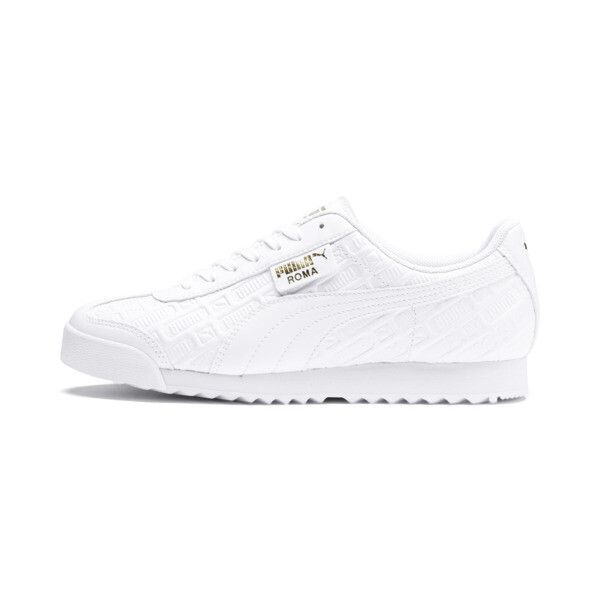 Puma roma women's white Clearance