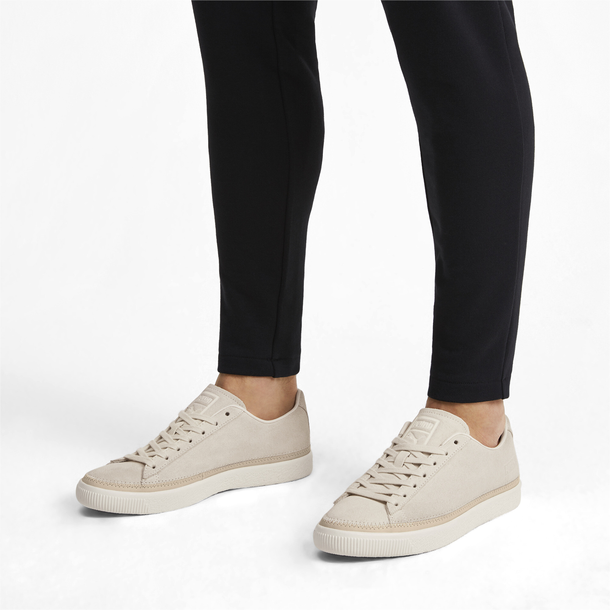 suede trim prm sneakers