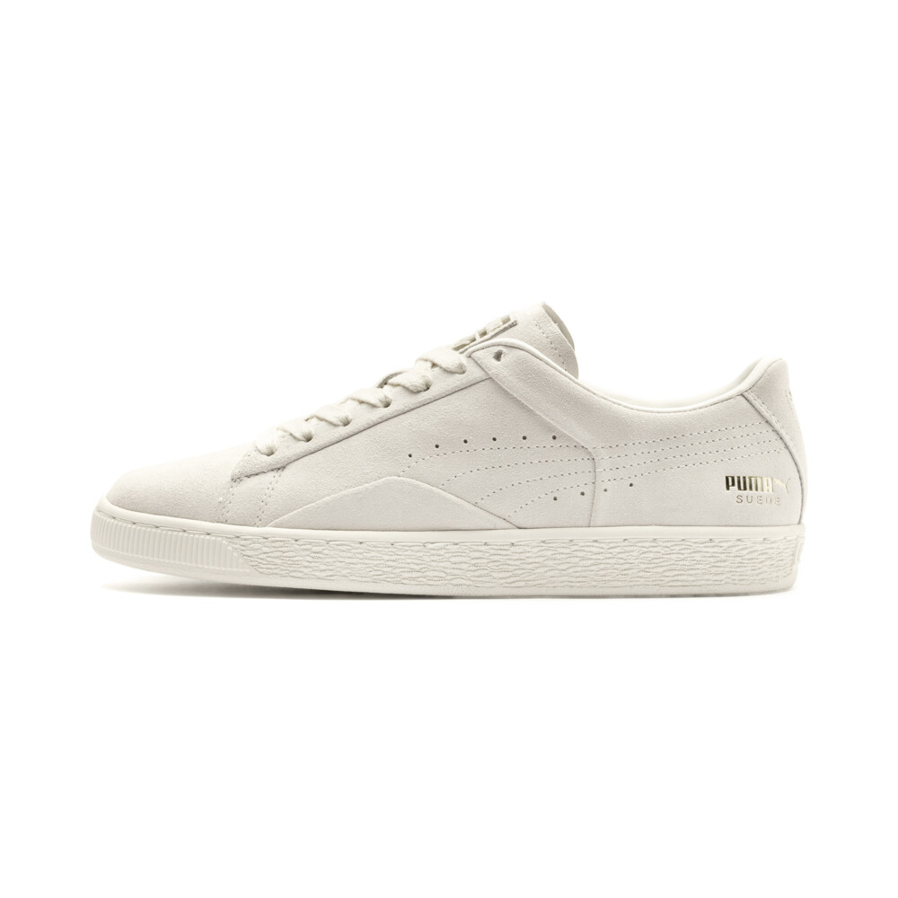 Puma suede notch trainers