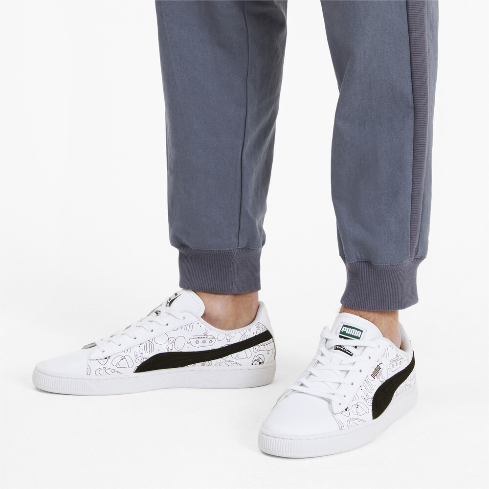 

PUMA - male - Кеды Basket TYAKASHA – Puma White-Puma Black –, Белый