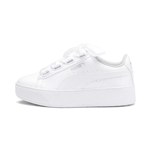 Vikky Platform Ribbon Patent Kids Sneakers Wit Maat 34 Puma puma kopen in de aanbieding