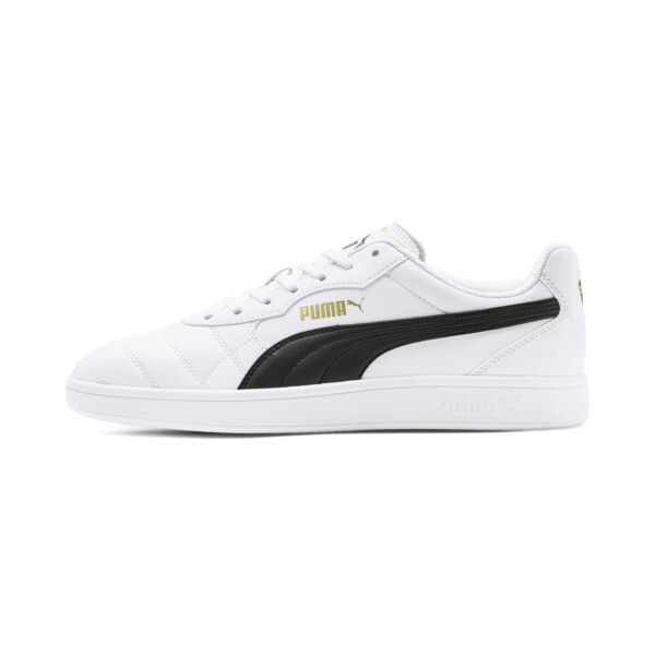 Puma white team gold sale