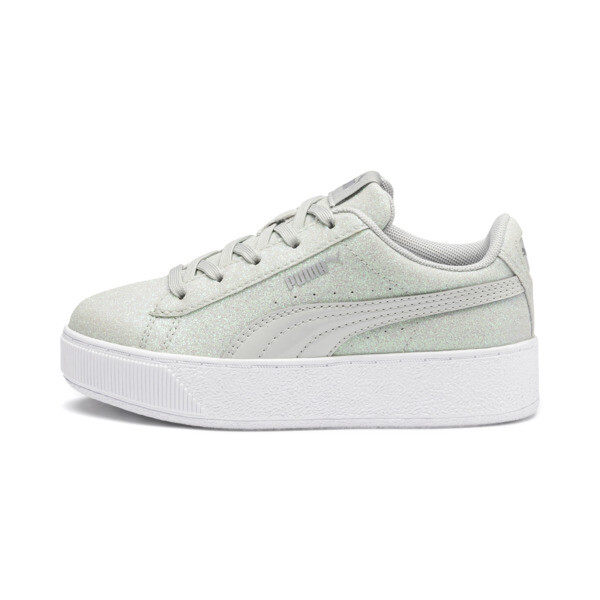 Vikky Platform Glitz Girls Sneakers Grijs Maat 345 Puma puma kopen in de aanbieding