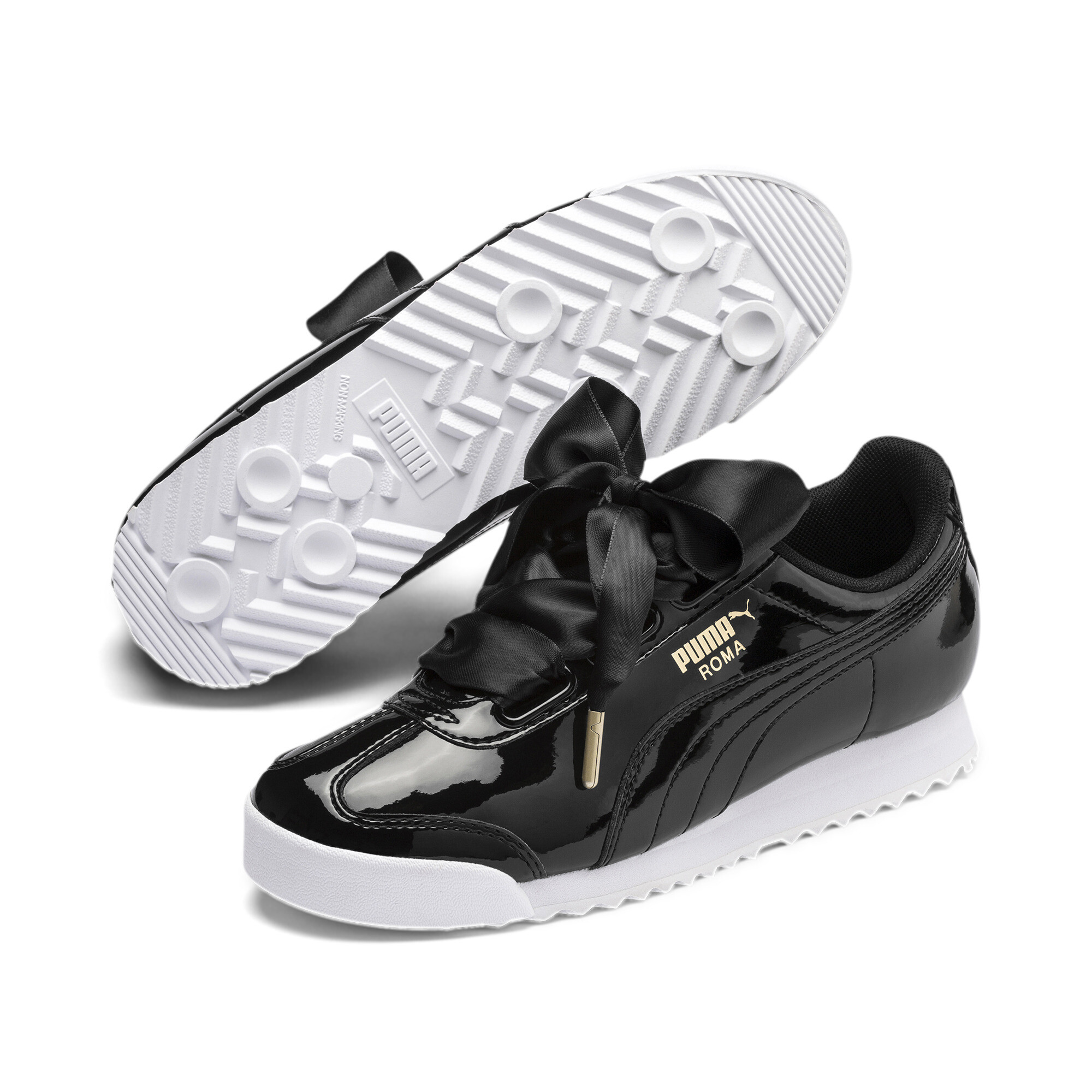 PUMA Women's Roma Heart Patent Sneakers 