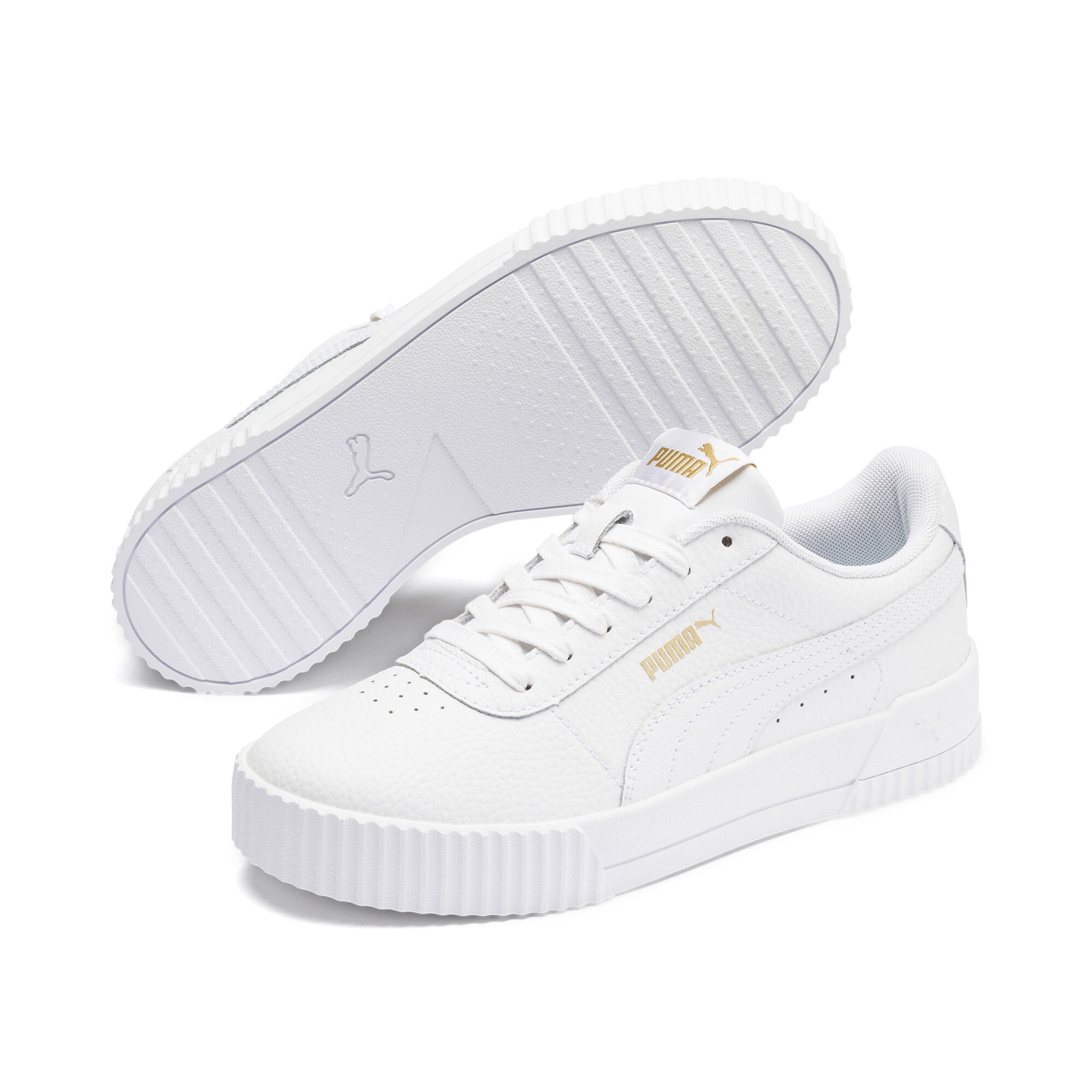 【プーマ公式通販】 プーマ キャリーナ LUX L スニーカー ウィメンズ ウィメンズ Puma White-Puma White ｜PUMA.com