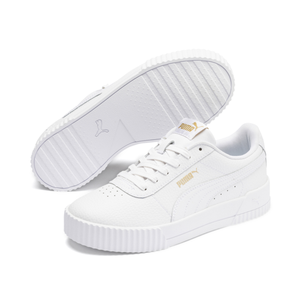 Carina Lux Women's Trainers, Puma White-Puma White, large-ZAF