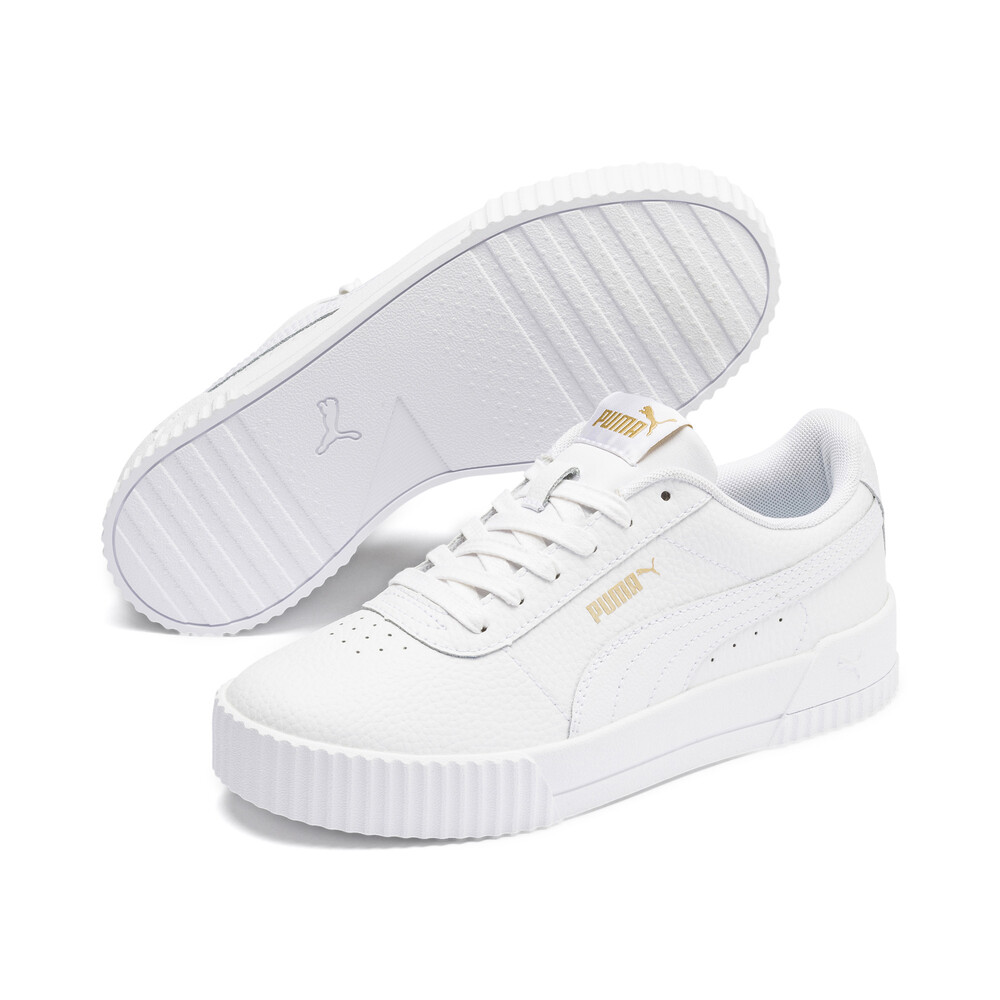 puma white carina sneaker