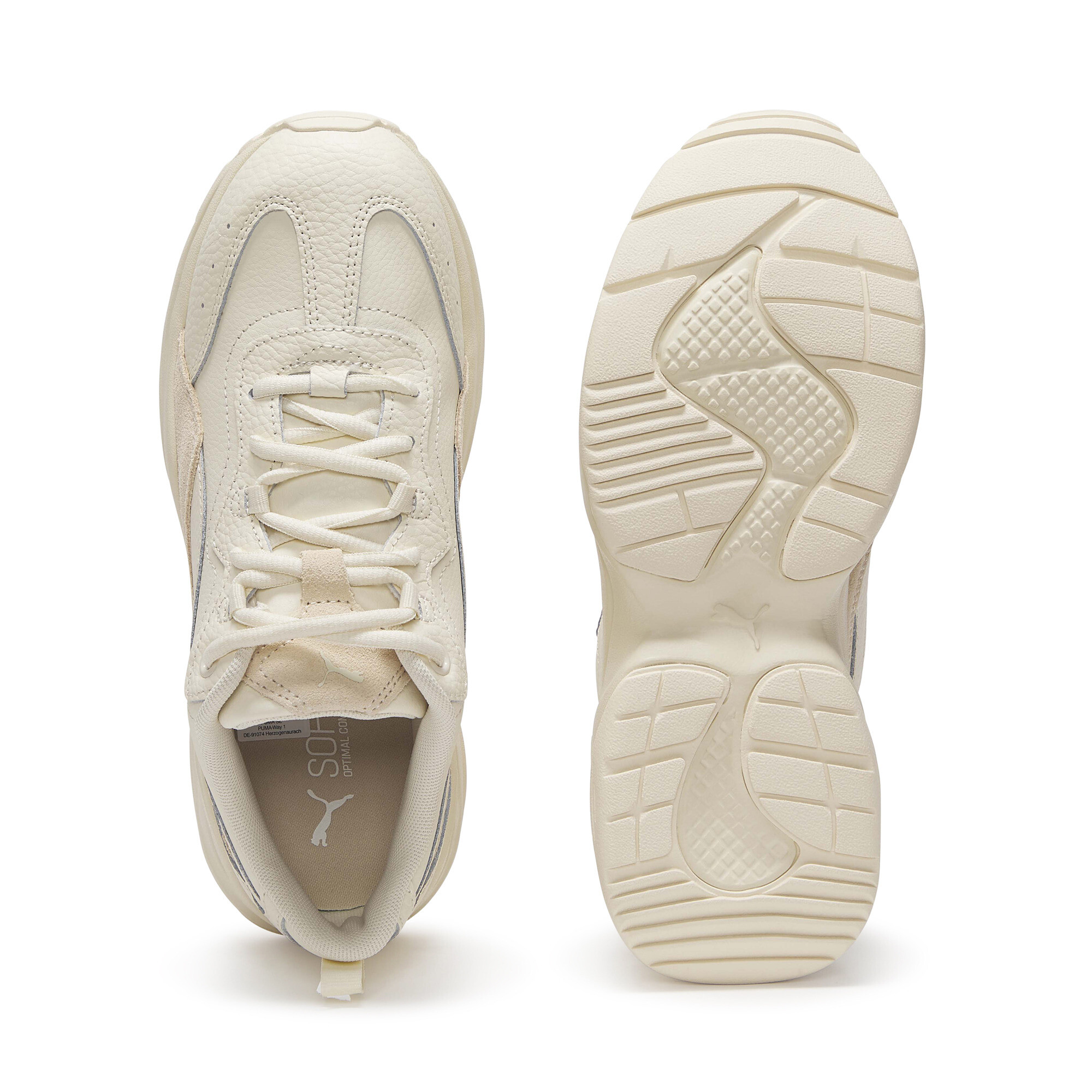 PUMA Cilia Lux trainingsschoenen voor Dames, Rood/Bruin, Maat 41 thumbnail 4