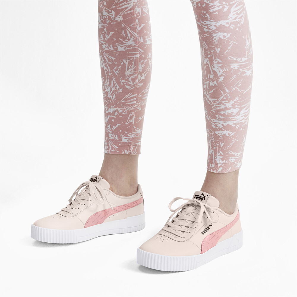 Carina Leather Women�s Trainers Pink Puma PUMA South