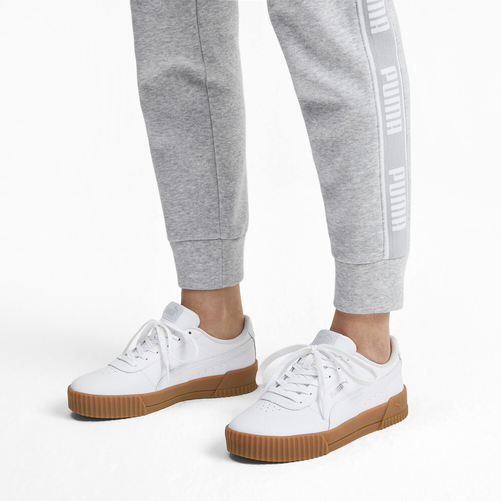 white puma shoes carina