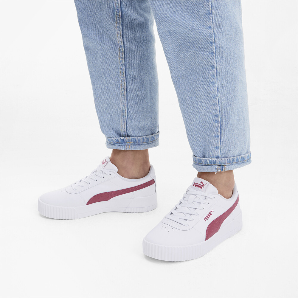 Carina Leather Women’s Sneakers | White - PUMA