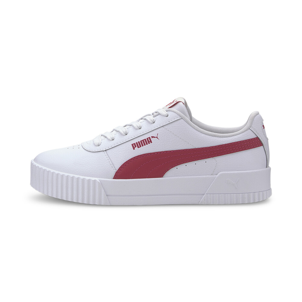 puma carina all white