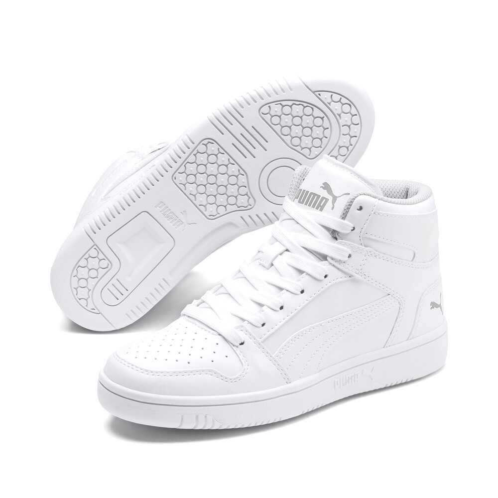 

PUMA - Детские кеды PUMA Rebound Layup SL Jr – Puma White-Gray Violet –, Белый
