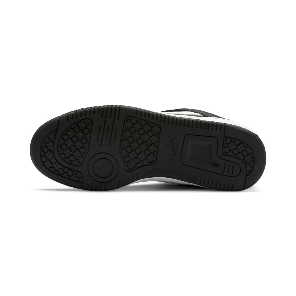 PUMA - Детские кеды Puma Rebound Layup Lo SL Jr – Puma Black-White-High Rise –, Черный