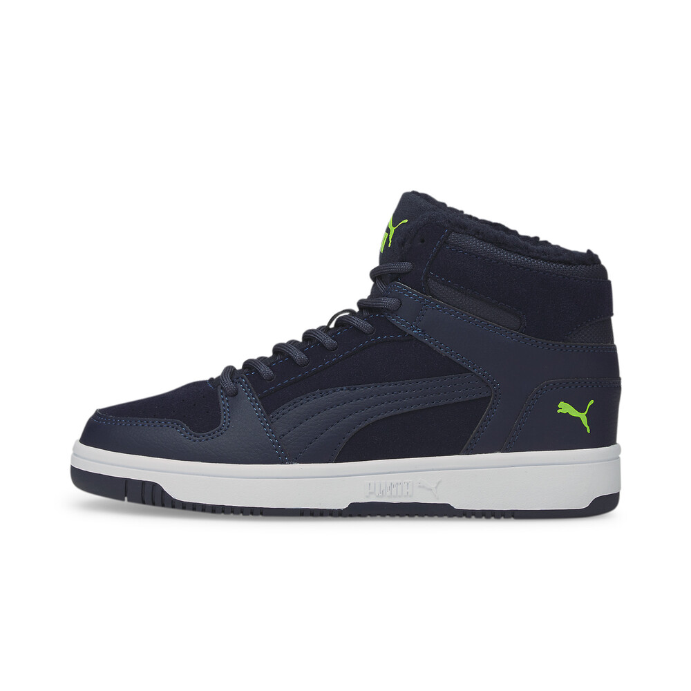 фото Детские ботинки puma rebound layup fur sd jr