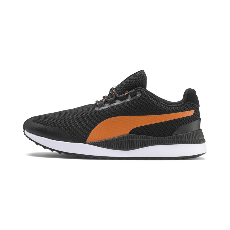 

PUMA Pacer Next FS Knit 2.0 Unisex Sneakers, White/black/orange