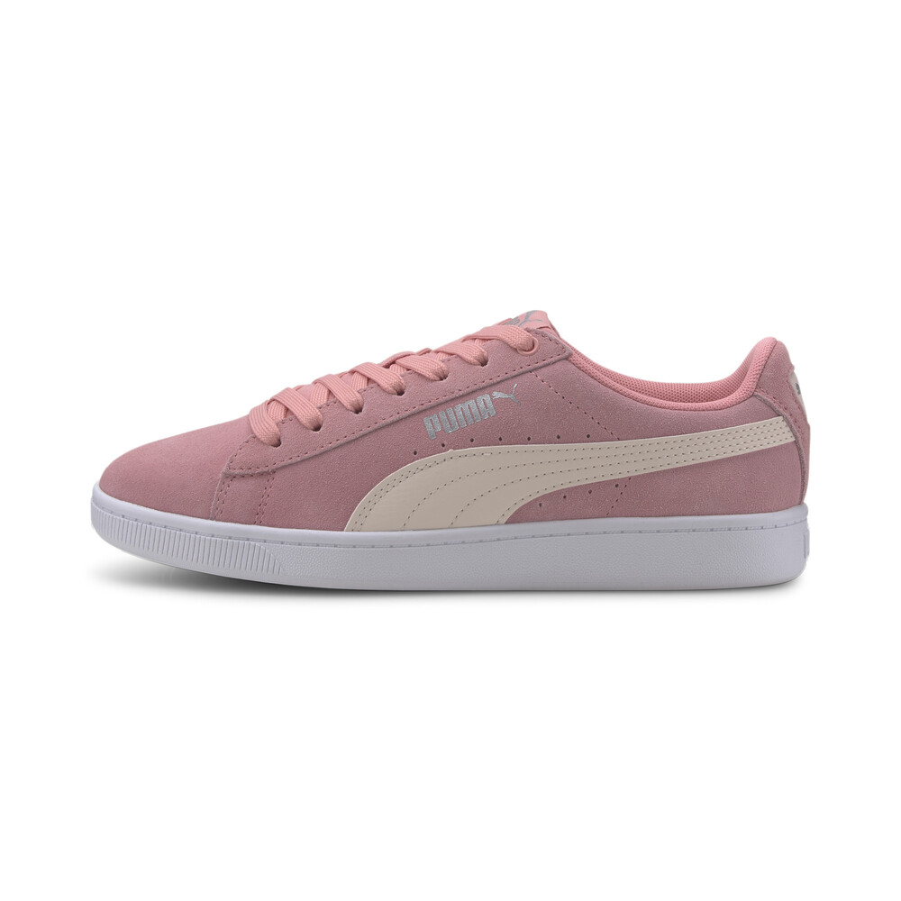 puma suede lace up sneakers vikky classic
