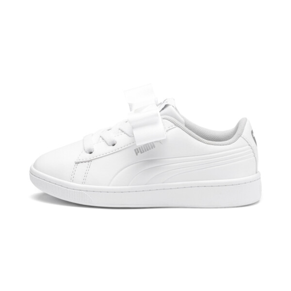 Vikky V2 Ribbon Ac Kids Sneakers Grijswitzilver Maat 285 Puma puma kopen in de aanbieding