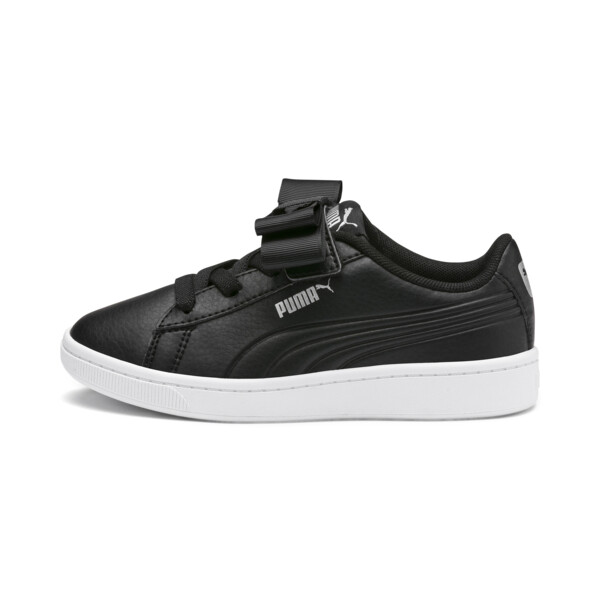 Vikky V2 Ribbon Ac Kids Sneakers Zilverzwartwit Maat 29 Puma puma kopen in de aanbieding
