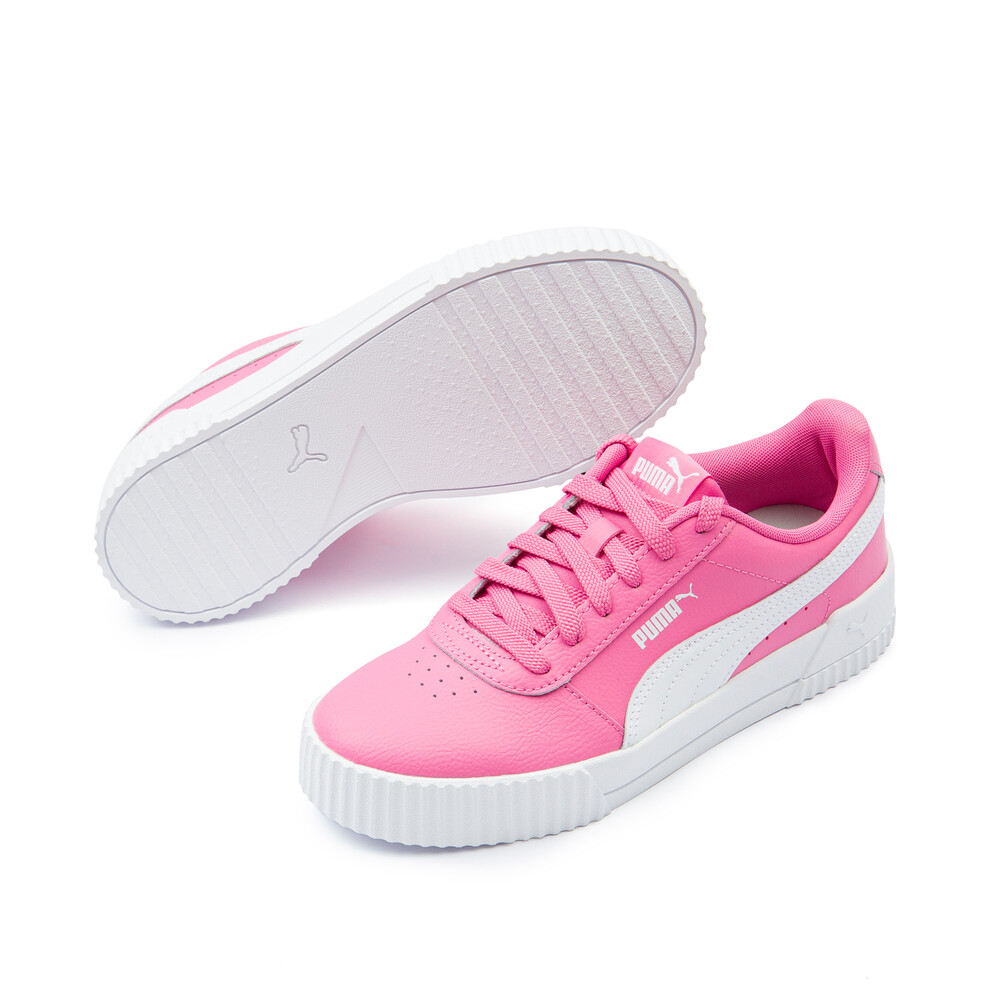 puma carina white pink
