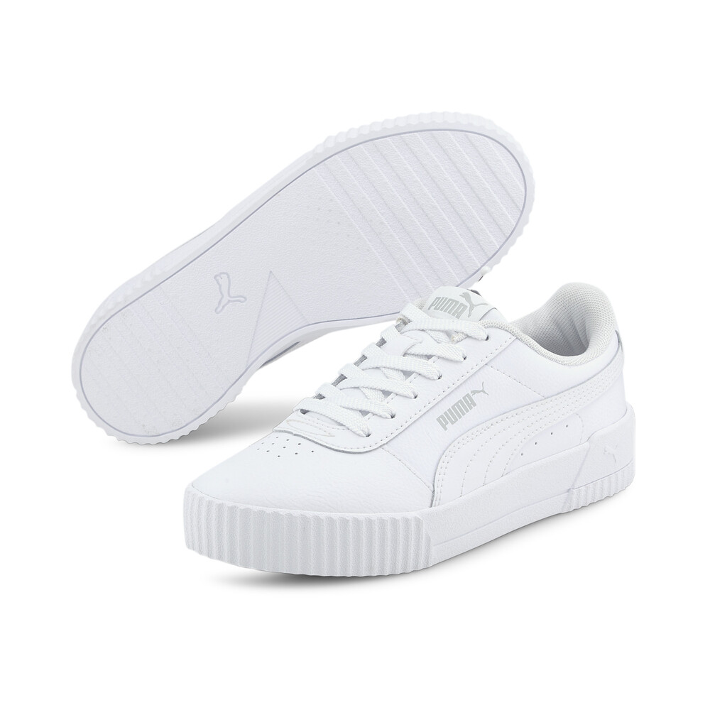 puma carina junior white