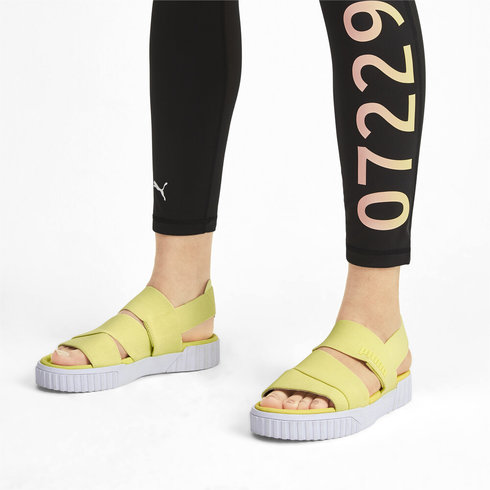 

PUMA - female - Сандалии Cali Sandal x SG – SOFT FLUO YELLOW –, Желтый