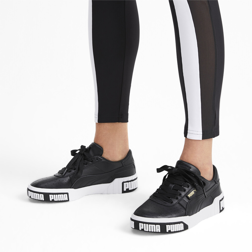 Puma cali bold schwarz clearance