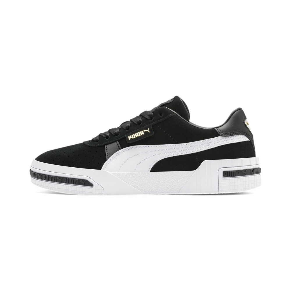 puma cali black trainers