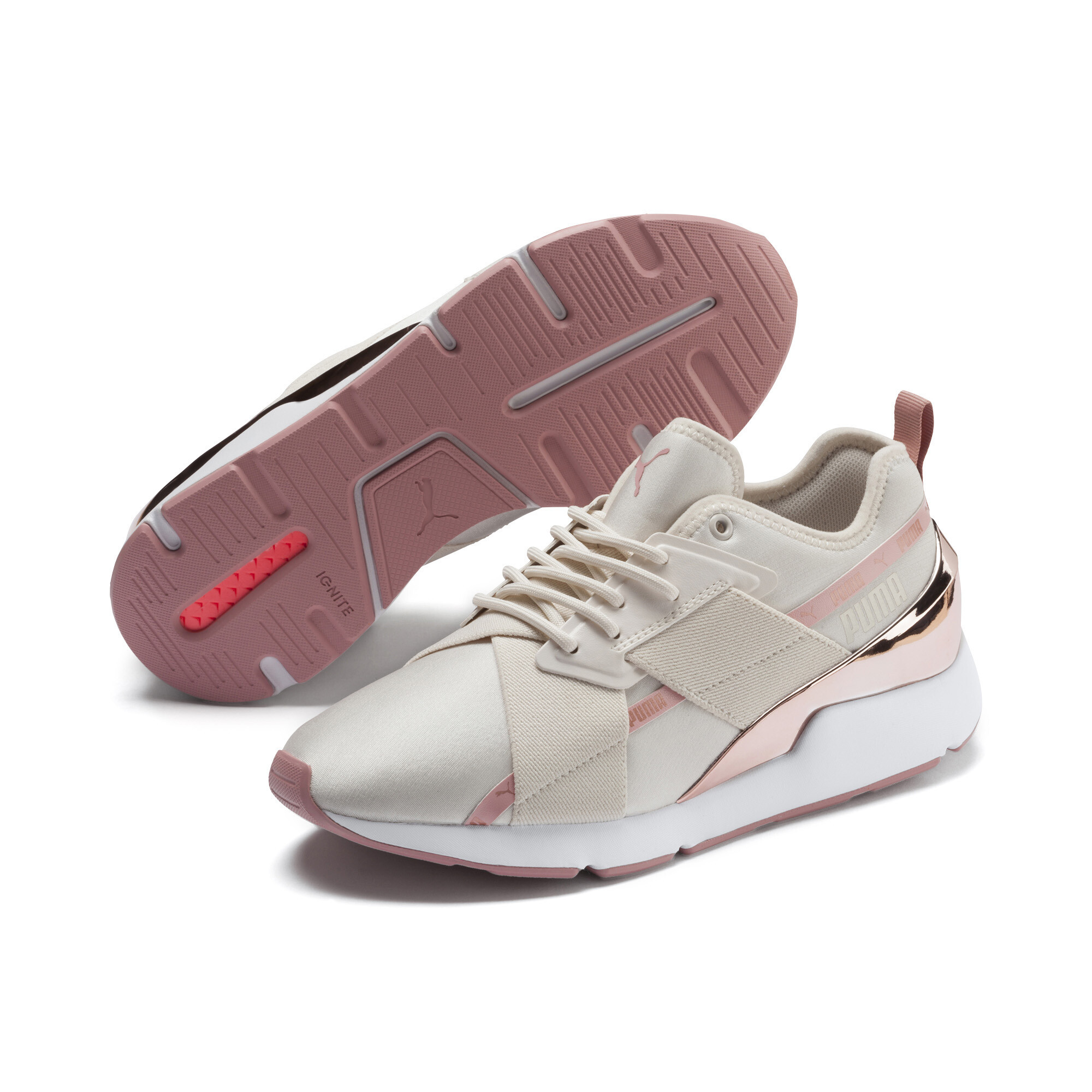 puma metallic muse x 2