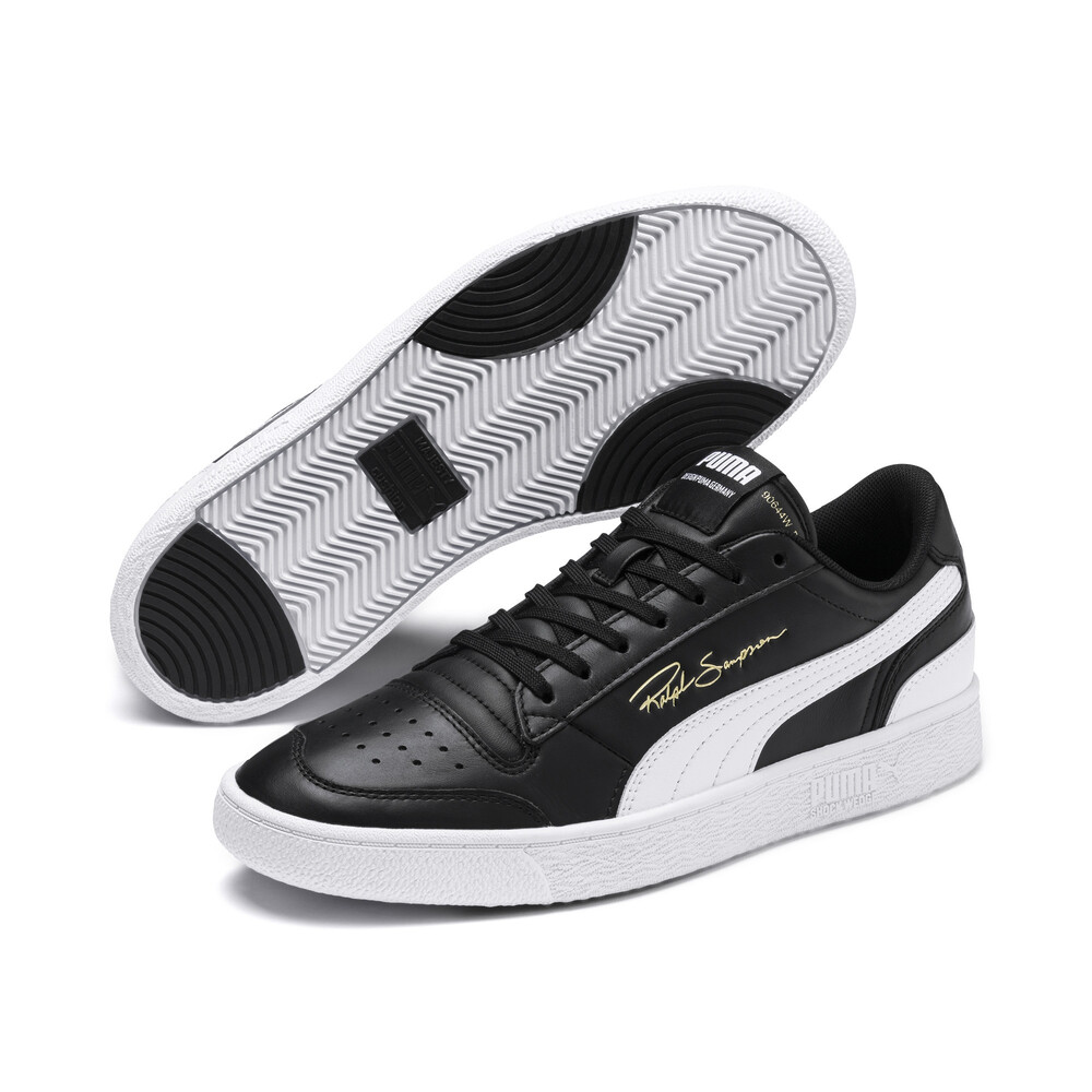 puma ralph sampson lo trainers in black