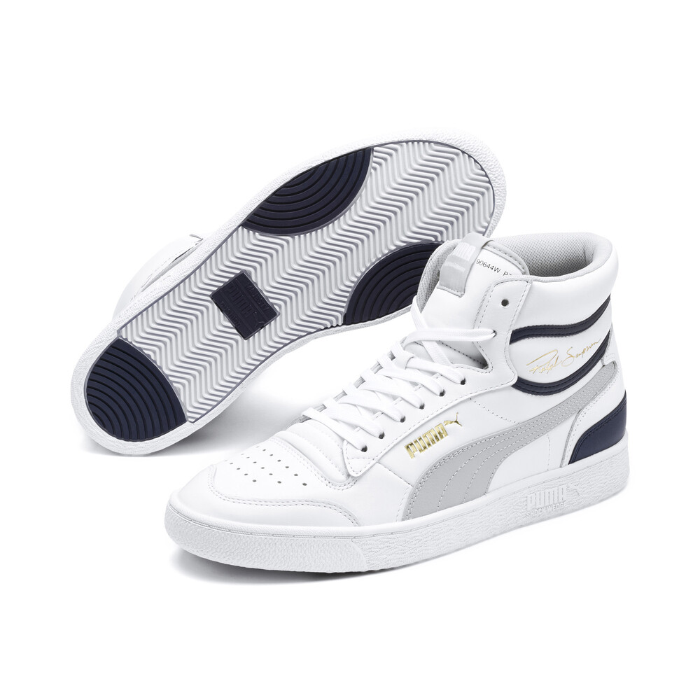 Ralph Sampson Mid Sneakers | White - PUMA