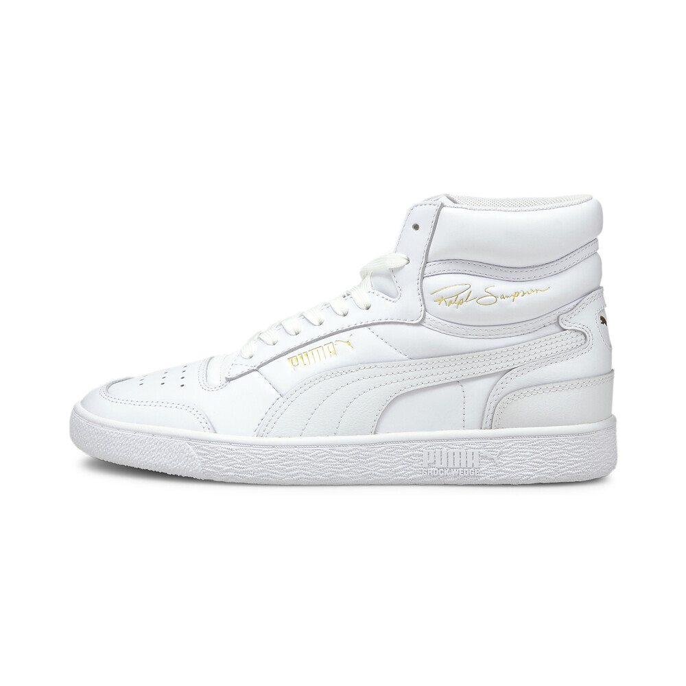 Ralph Sampson Mid Sneakers | White - PUMA