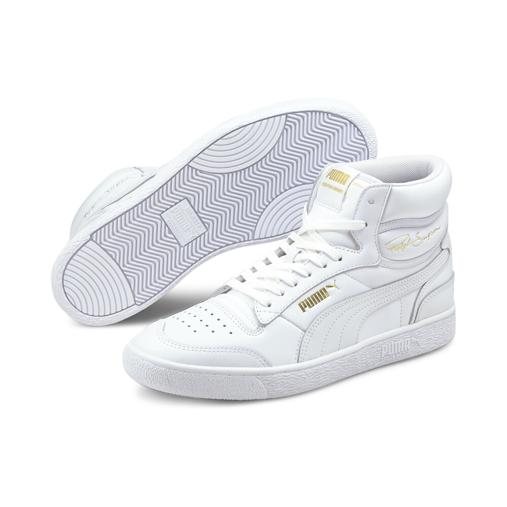 Ralph Sampson Mid Sneakers | White - PUMA