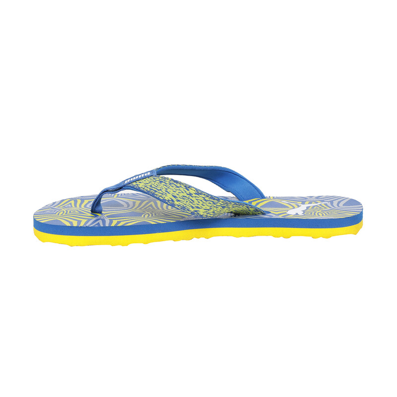 

PUMA Carb GU 2 IDP Flip Flops, Black/silver/blue