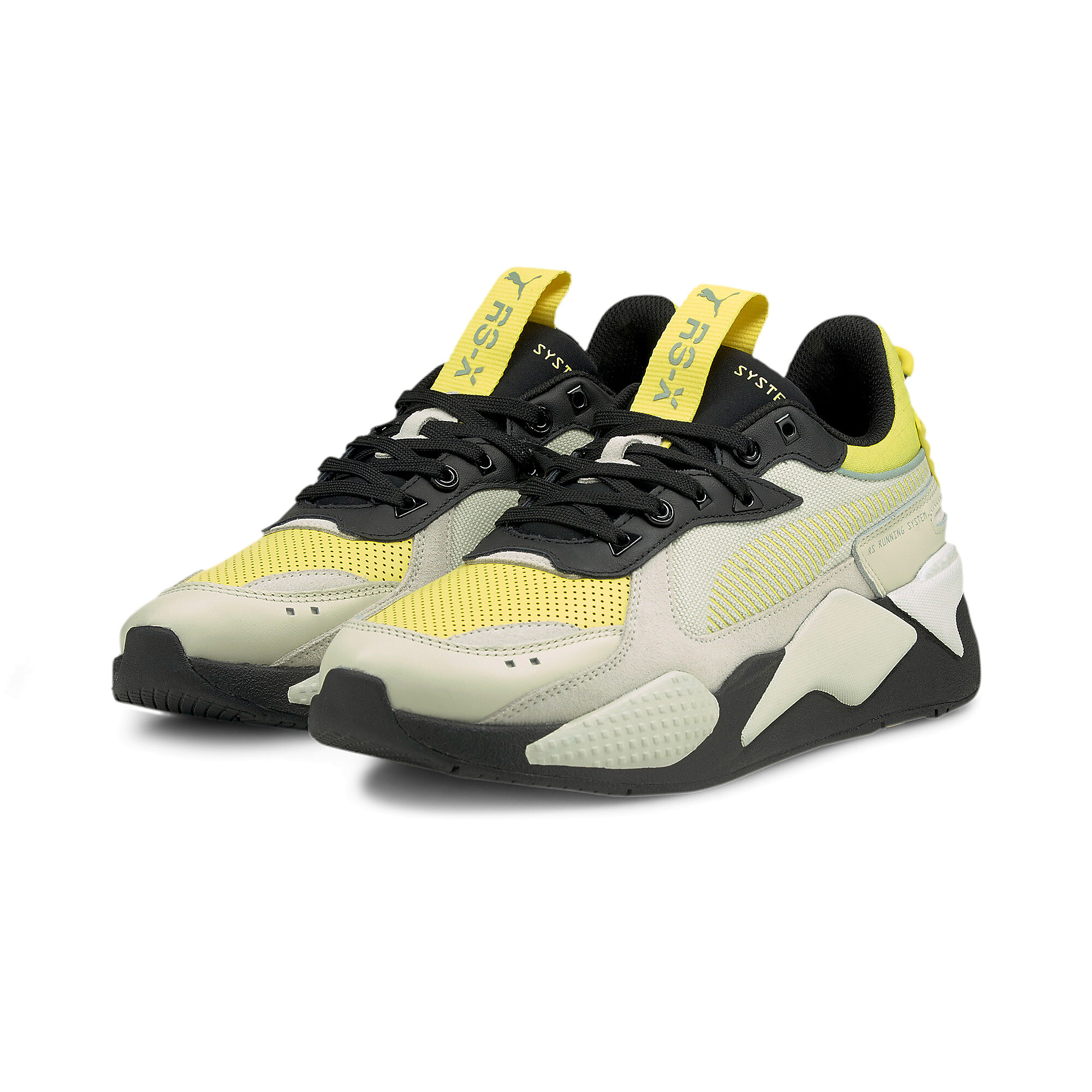 【プーマ公式通販】 プーマ RS-X カラー シオリー スニーカー ユニセックス ユニセックス Light Gray-Celandine ｜PUMA.com