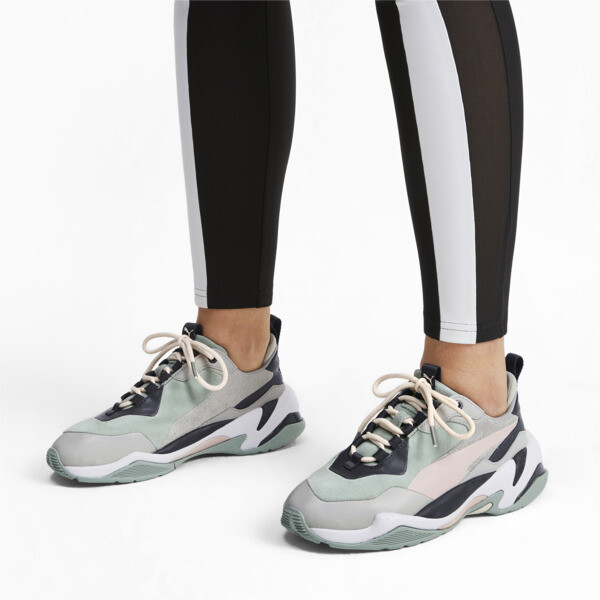 puma thunder colour block