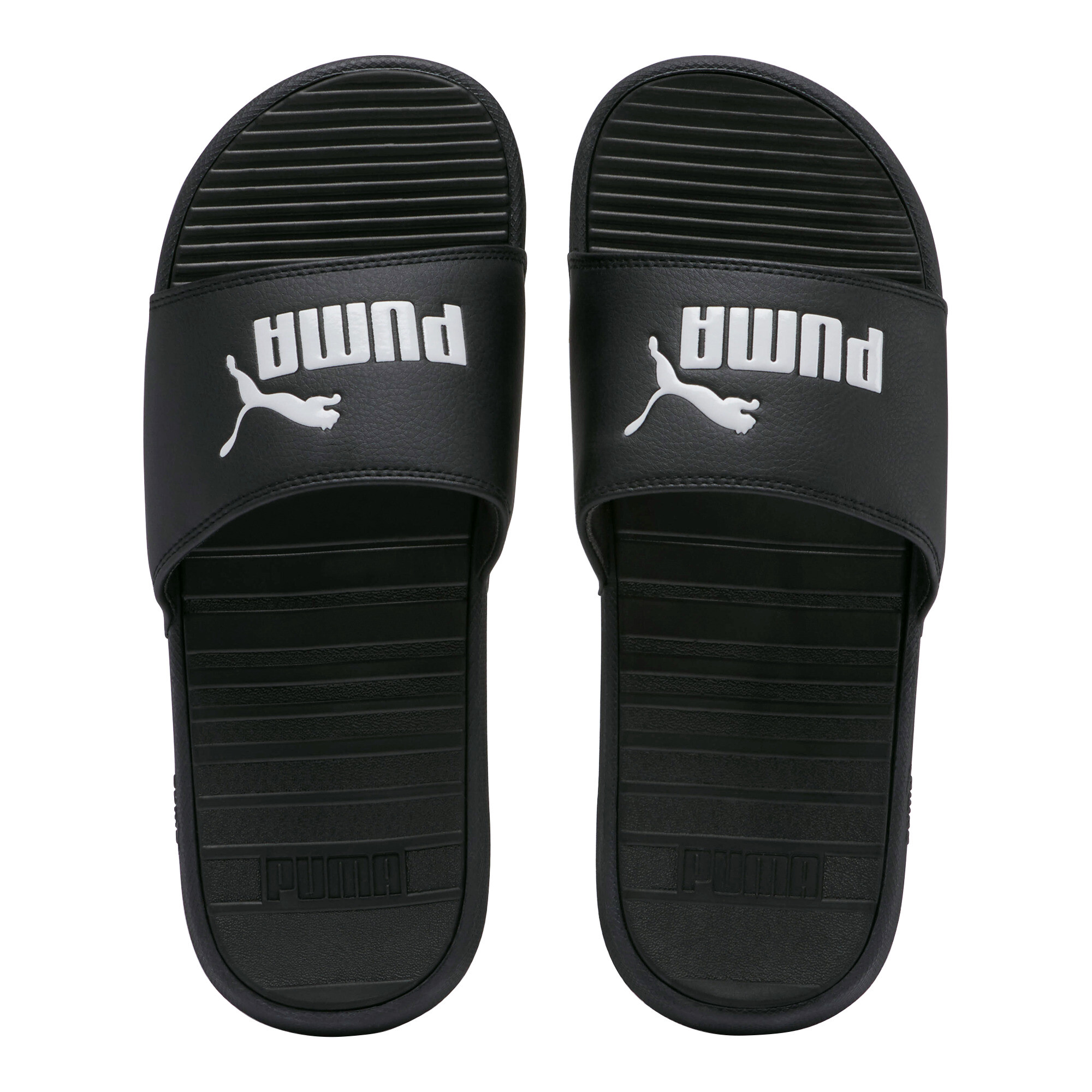 puma leather slides