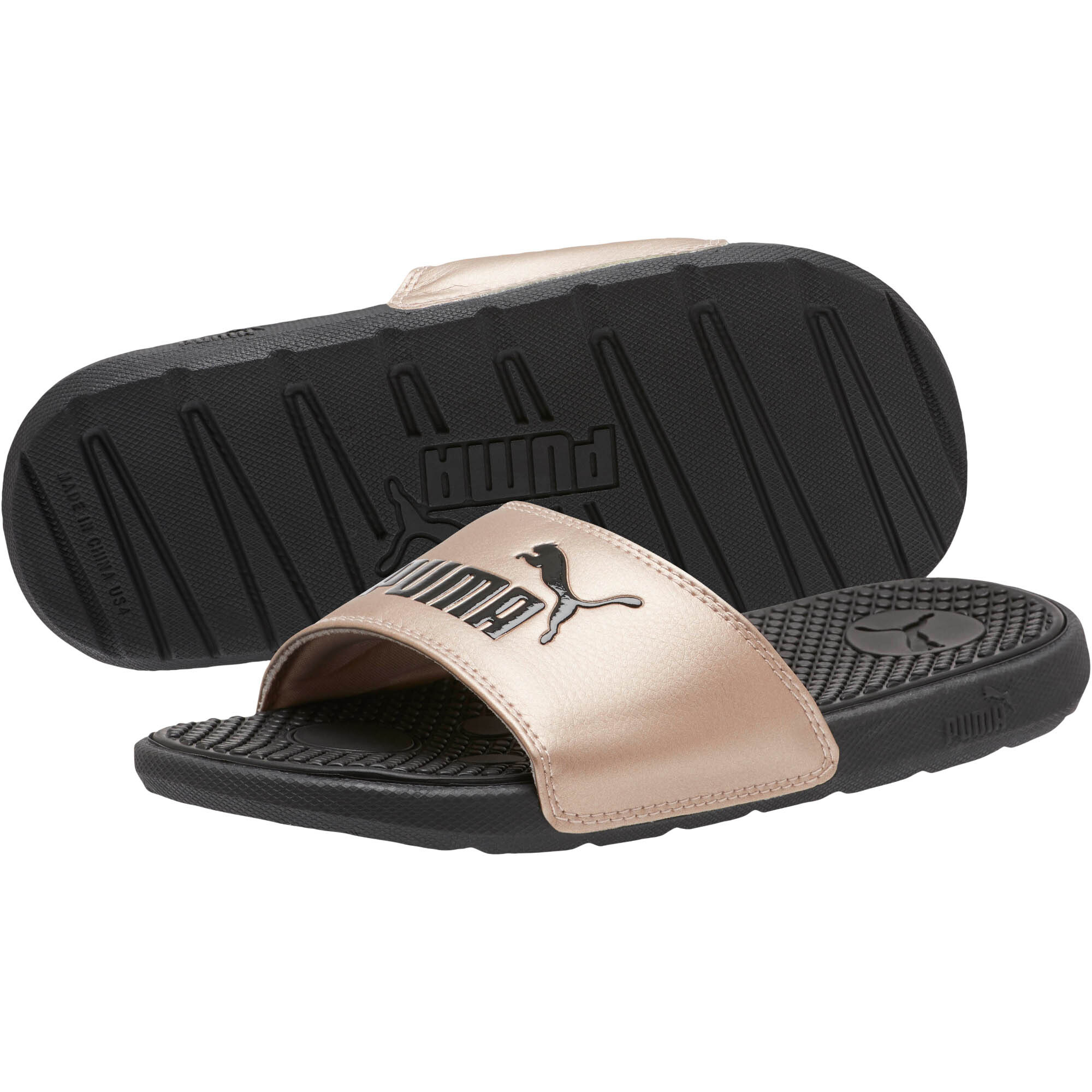 boys puma slides