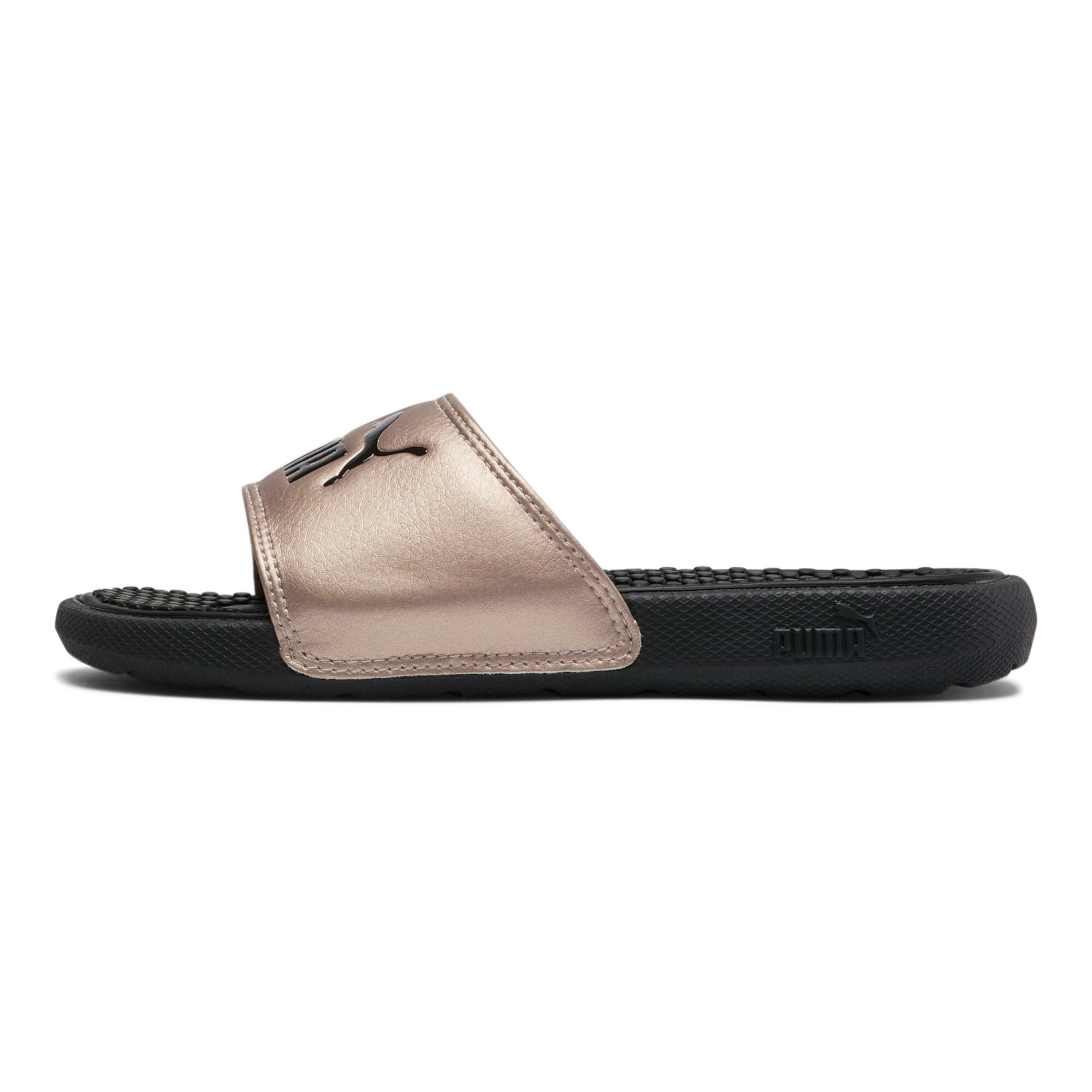 puma metallic slides