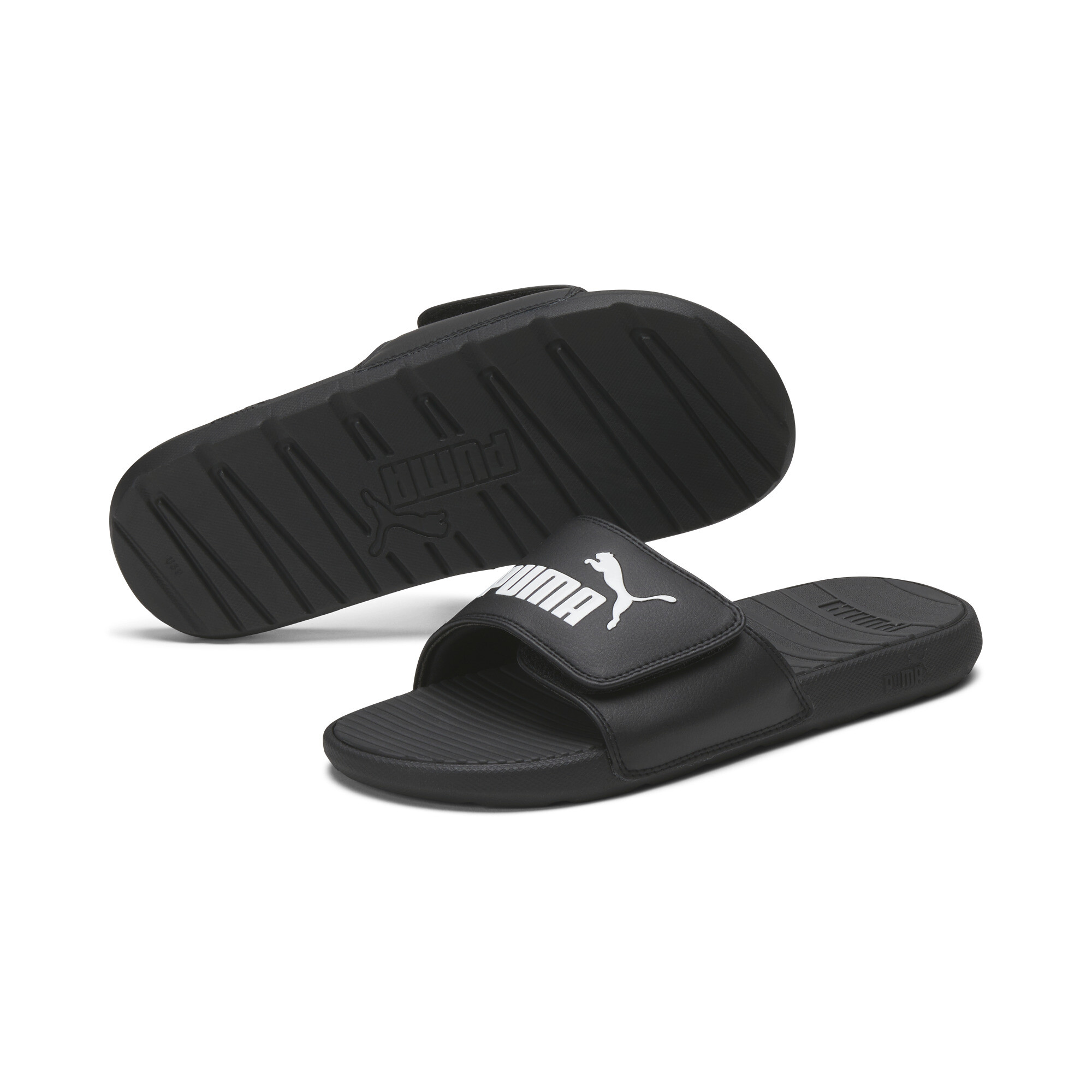 puma cool cat men's slides grey 12