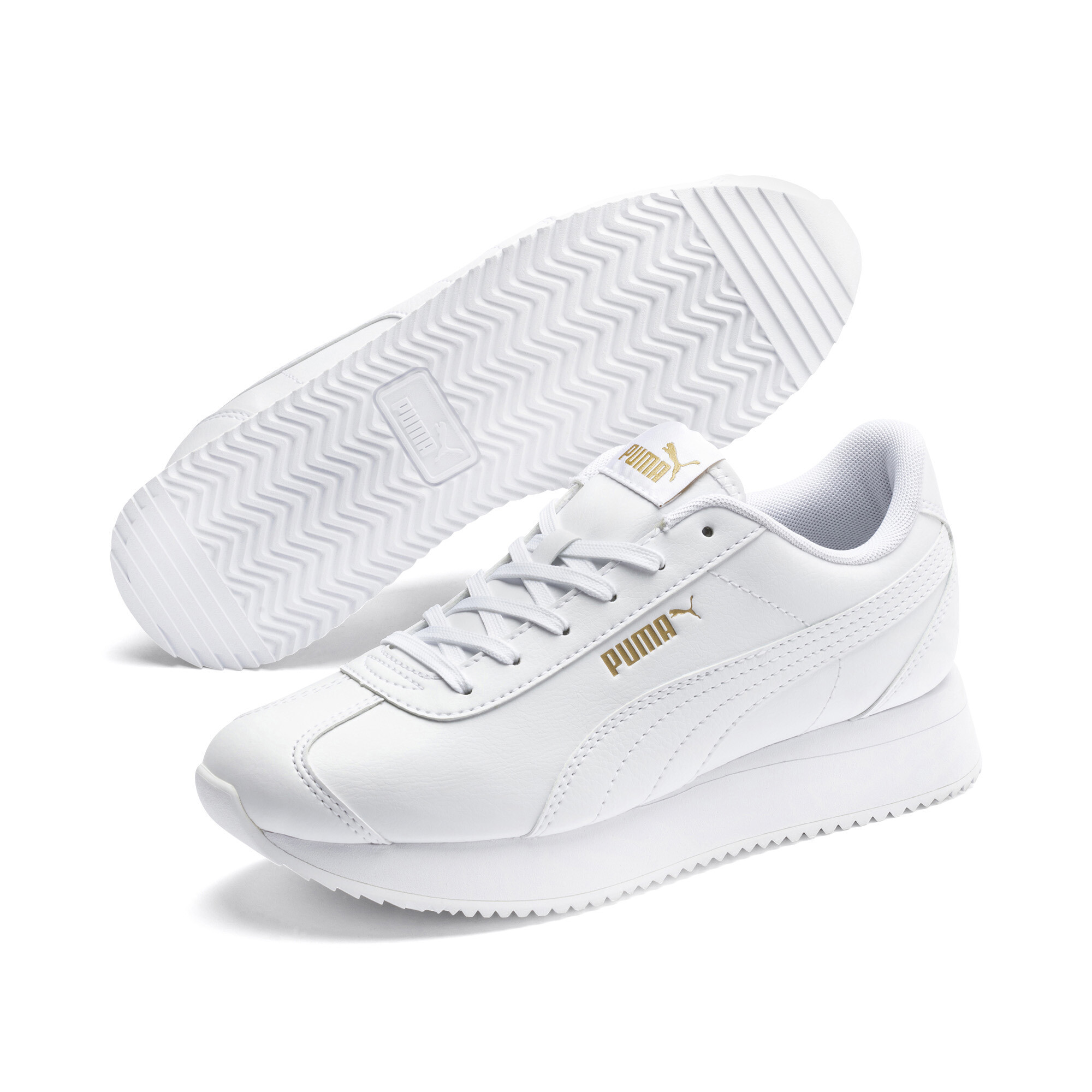 【プーマ公式通販】 プーマ チュリーノ スタックド ウィメンズ スニーカー ウィメンズ Puma White-Puma White ｜PUMA.com