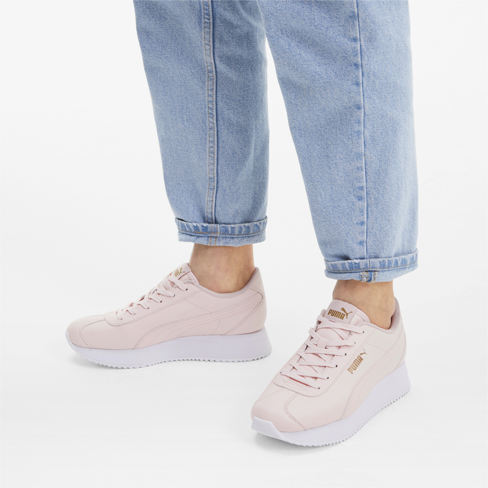 turino stacked women's sneakers