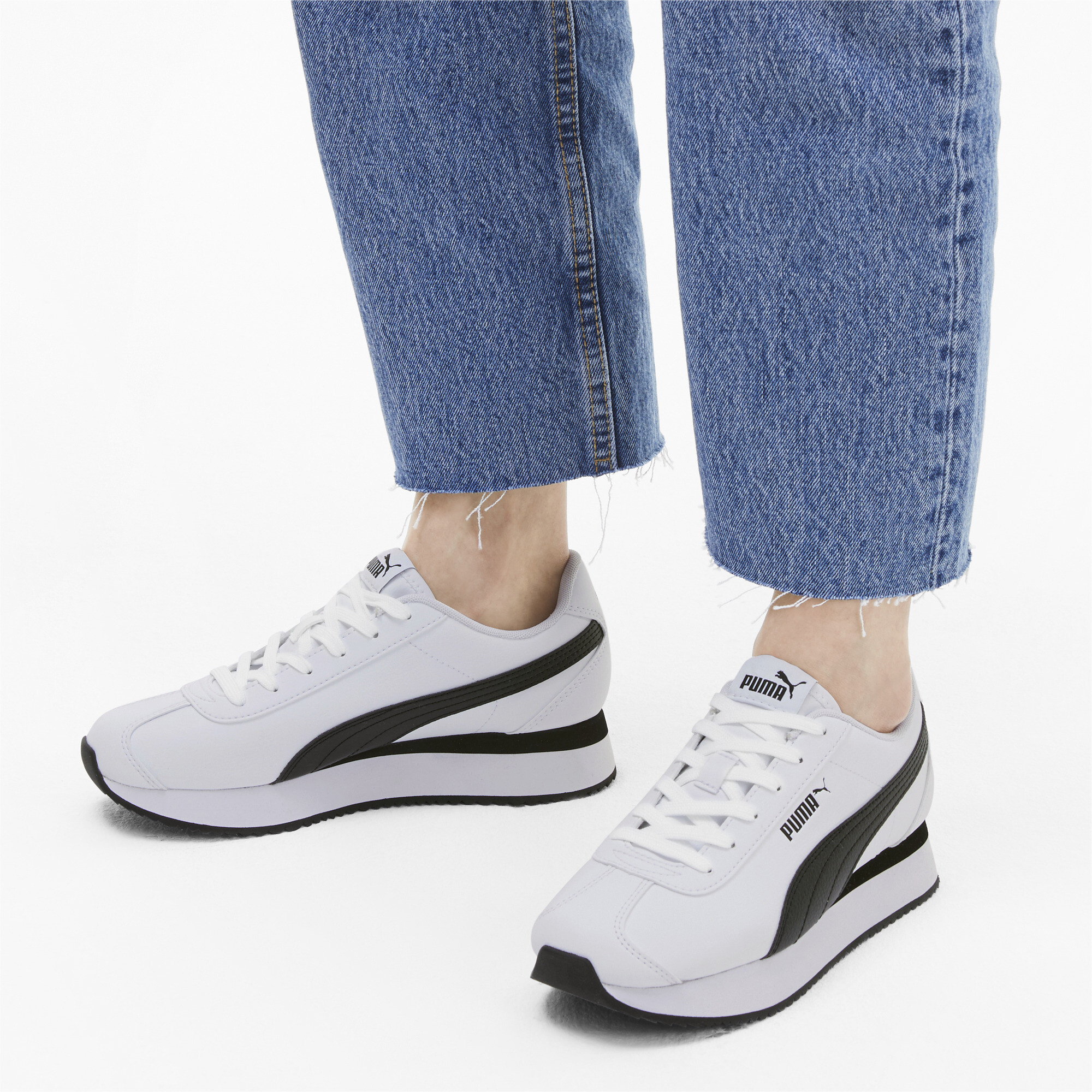 turino stacked women's sneakers