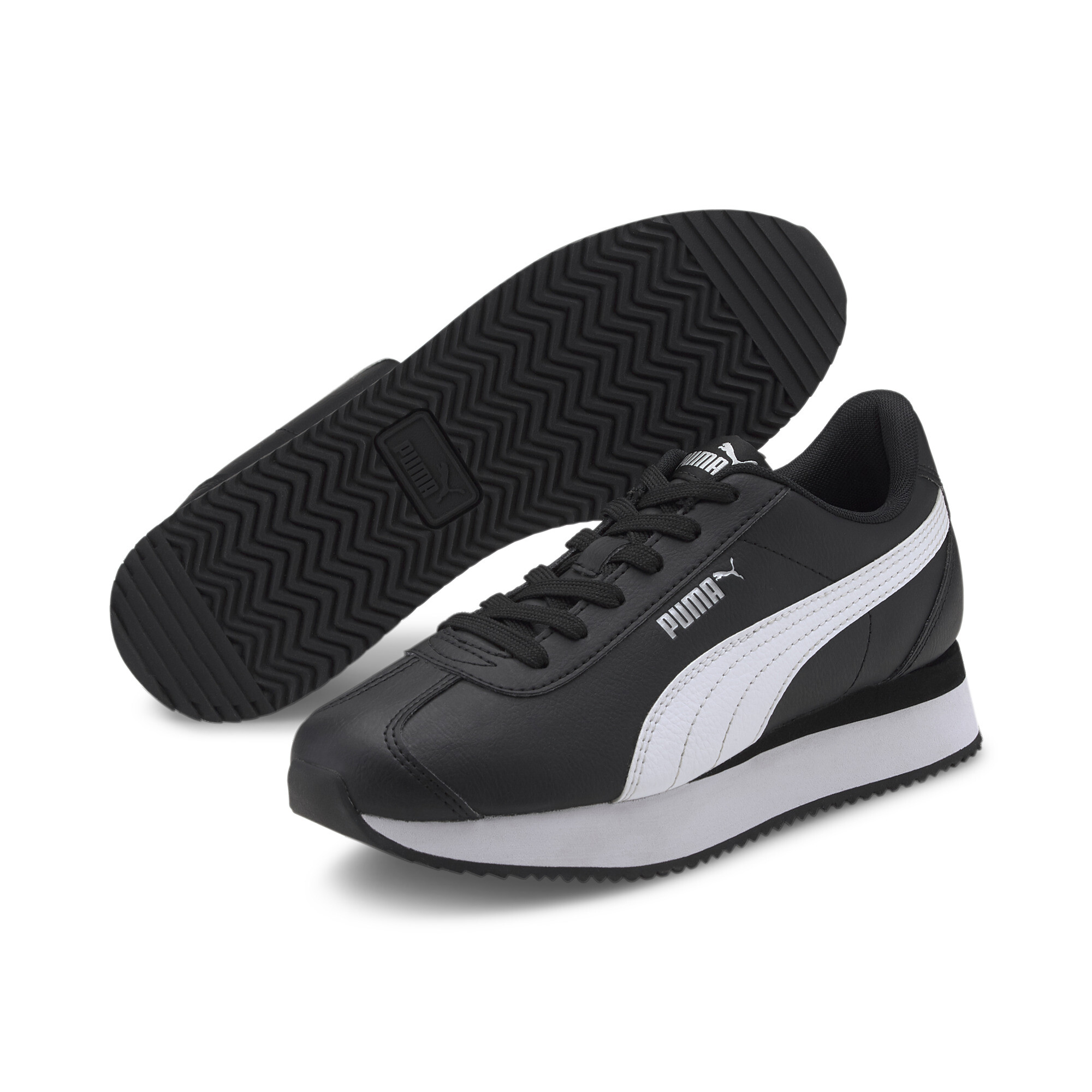 【プーマ公式通販】 プーマ チュリーノ スタックド ウィメンズ スニーカー ウィメンズ Puma Black-Puma White ｜PUMA.com
