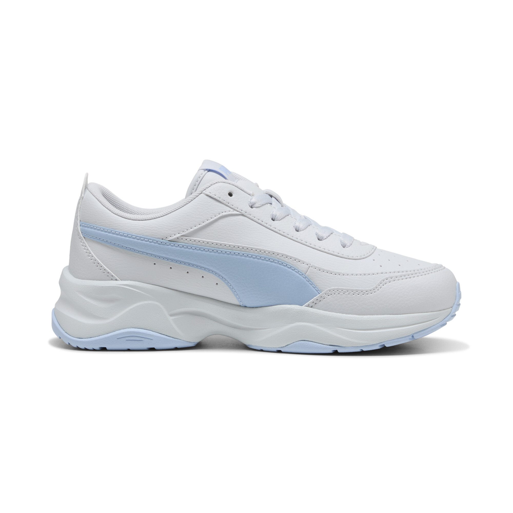 PUMA Cilia Mode sportschoenen voor Dames, Wit/Zilver, Maat 39 thumbnail 3