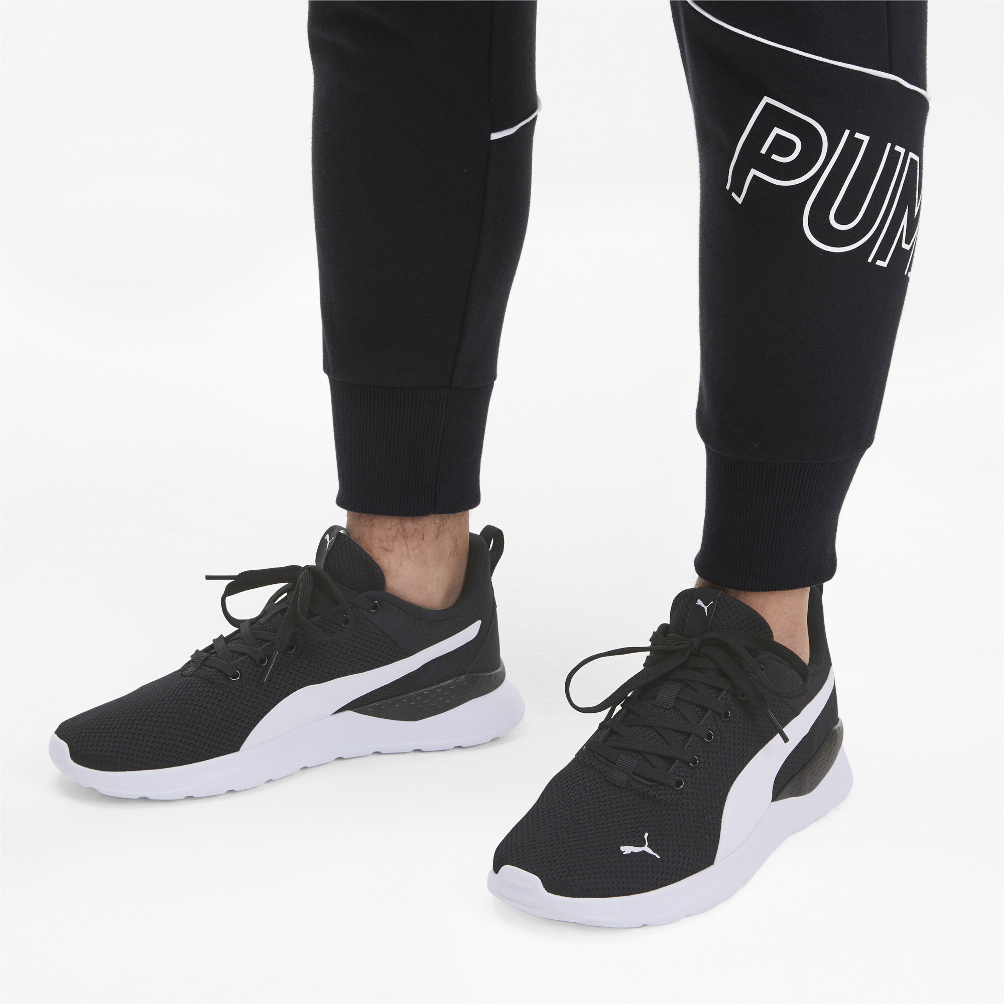 Puma Anzarun Lite Trainers, Black, Size 37, Shoes