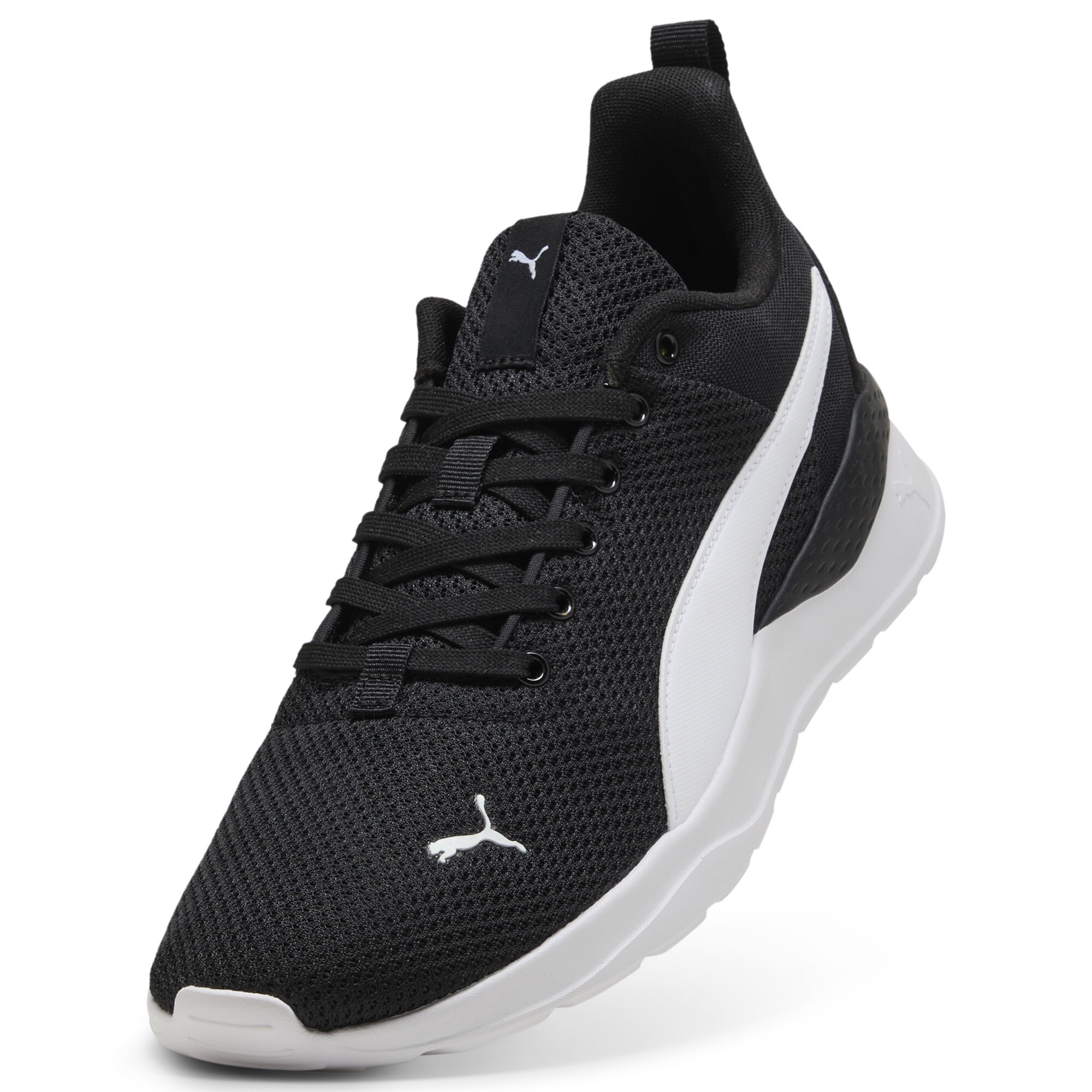 Puma Anzarun Lite Trainers, Black, Size 37, Shoes