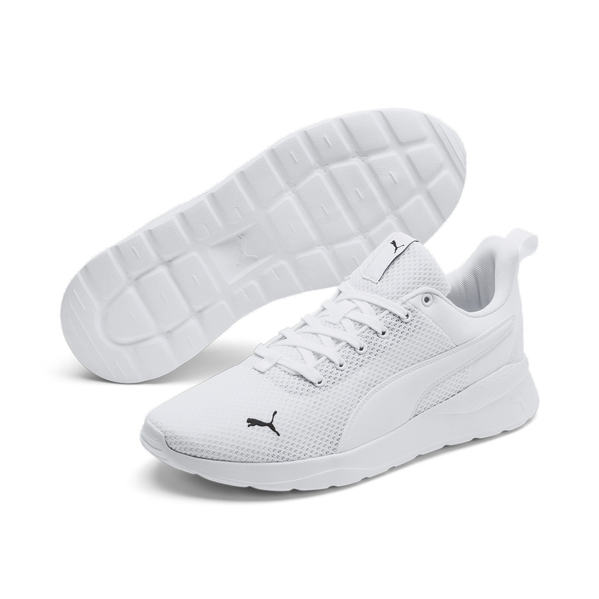 Puma Anzarun Lite Trainers, White, Size 45, Shoes