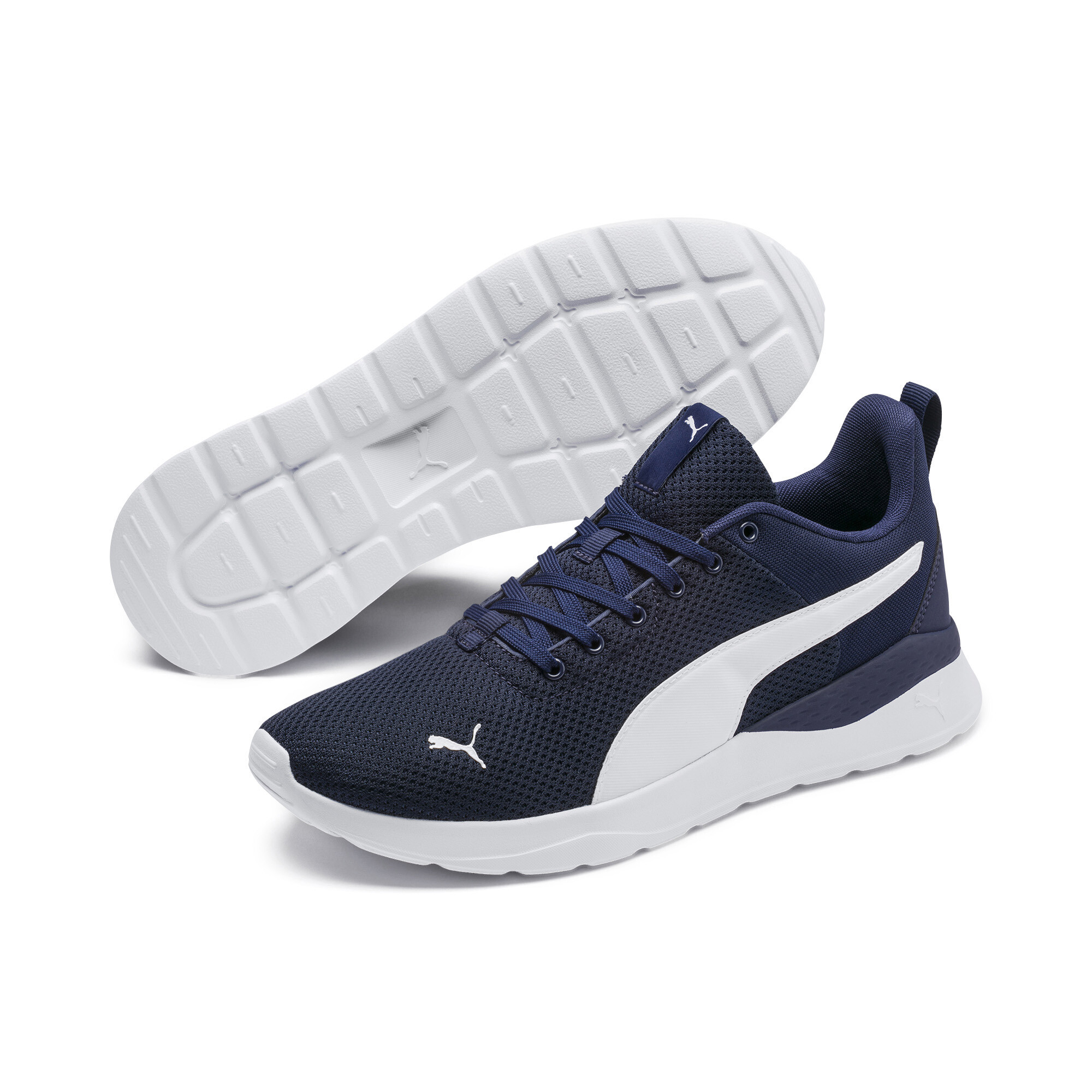 Puma Anzarun Lite Trainers, Blue, Size 47, Shoes