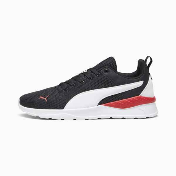 Anzarun Lite Trainers, PUMA Black-PUMA White-For All Time Red, large-ZAF